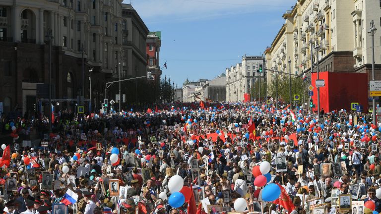 Акция Бессмертный полк в Москве Акция Бессмертный полк в Москве