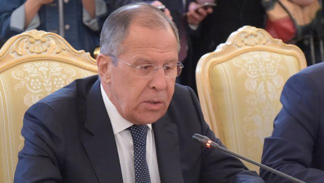 ИО МИД РФ Сергей Лавров во время встречи с главой МИД Германии Хайко Маасом. 10 мая 2018 ИО МИД РФ Сергей Лавров во время встречи с главой МИД Германии Хайко Маасом. 10 мая 2018