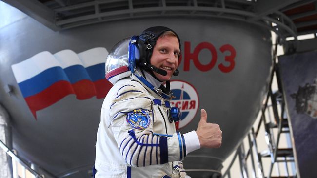 Российский космонавт Сергей Прокопьев в Центре подготовки космонавтов имени Юрия Гагарина. Архивное фото Российский космонавт Сергей Прокопьев в Центре подготовки космонавтов имени Юрия Гагарина. Архивное фото