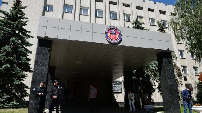 Здание Главного управления Службы безопасности Украины в Киеве. Архивное фото Здание Главного управления Службы безопасности Украины в Киеве. Архивное фото