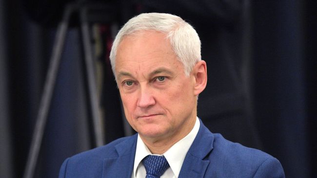 Помощник президента РФ Андрей Белоусов во время встречи президента РФ Владимира Путина с представителями деловых кругов Германии. 12 октября 2017 года