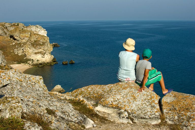 Генеральские пляжи на Азовском море в Крыму Генеральские пляжи на Азовском море в Крыму