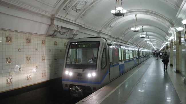В московском метро. Архивное фото В московском метро. Архивное фото