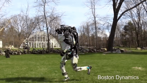 Boston Dynamics научила робота бегать и прыгать Boston Dynamics научила робота бегать и прыгать