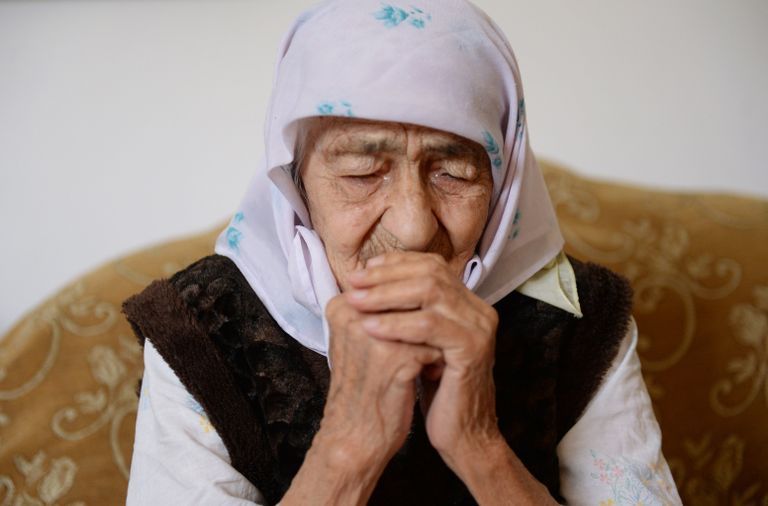 Долгожительница из Чечни 128-летняя Коку Истамбулова