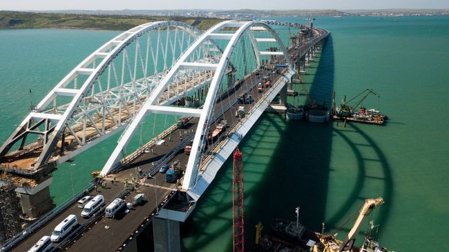 Строительство Крымского моста Строительство Крымского моста