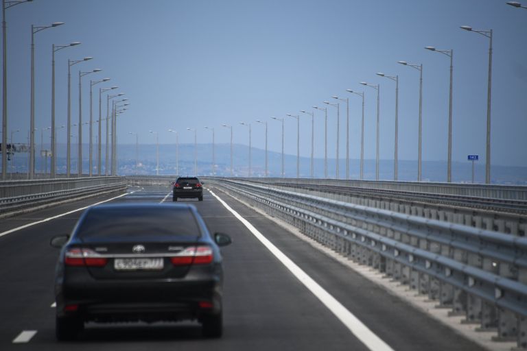 Открытие автомобильной части Крымского моста. 15 мая 2018 Открытие автомобильной части Крымского моста. 15 мая 2018