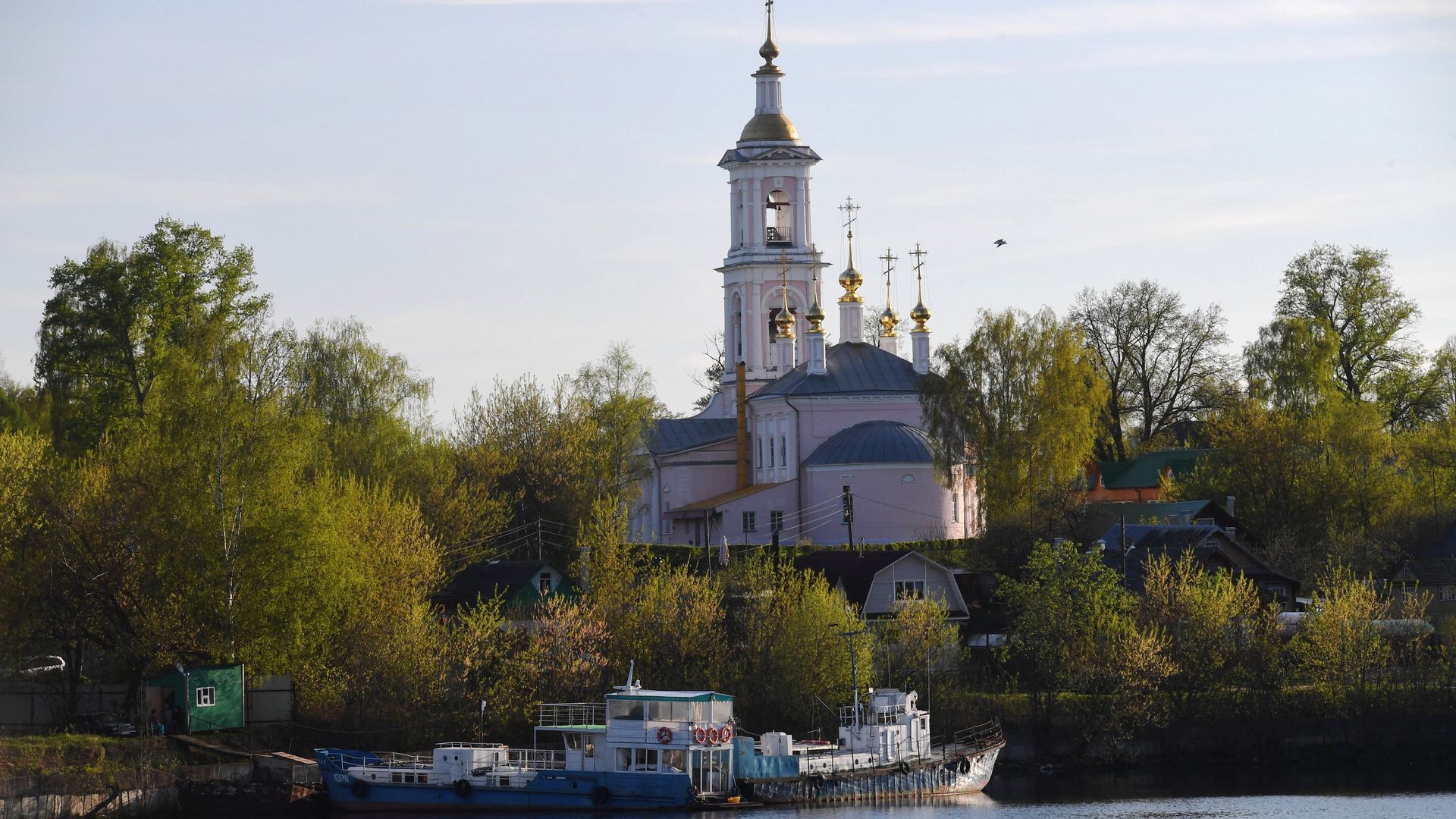 Храм Вознесения Господня в городе Кимры Тверской области - РИА Новости, 1920, 24.03.2025