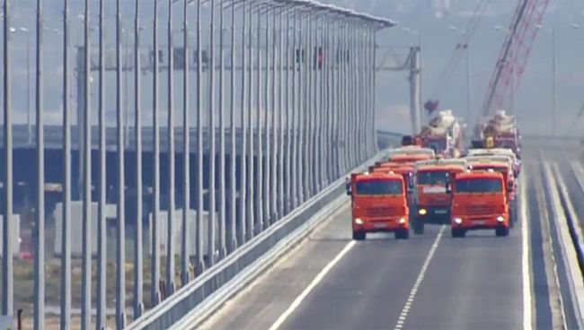 Открытие автомобильной части Крымского моста. 15 мая 2018 Открытие автомобильной части Крымского моста. 15 мая 2018