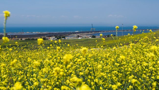 Автоподходы к Крымскому мосту