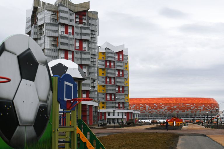 Стадион Мордовия Арена в Саранске Стадион Мордовия Арена в Саранске