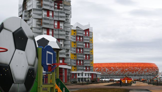 Стадион Мордовия Арена в Саранске Стадион Мордовия Арена в Саранске