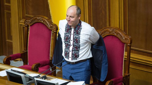 Председатель Верховной Рады Андрей Парубий Председатель Верховной Рады Андрей Парубий