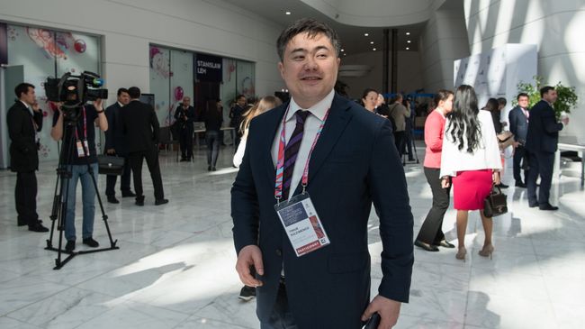 Министр национальной экономики Республики Казахстан Тимур Сулейменов на Астанинском экономическом форуме-2018. 18 мая 2018 Министр национальной экономики Республики Казахстан Тимур Сулейменов на Астанинском экономическом форуме-2018. 18 мая 2018
