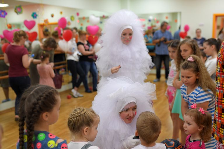 Детский праздник в НЦССХ им. Бакулева