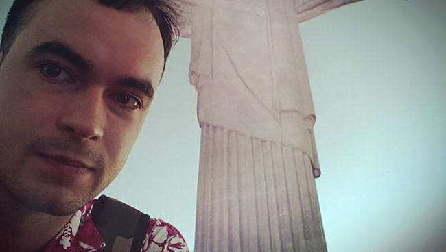 Сергей Лелеков в Рио-де-Жанейро во время первой поездки Сергей Лелеков в Рио-де-Жанейро во время первой поездки