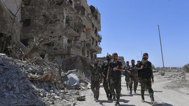 Военнослужащие в Сирии