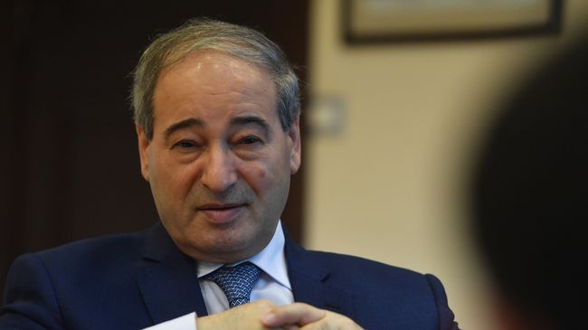 Глава МИД Сирии Фейсал Микдад