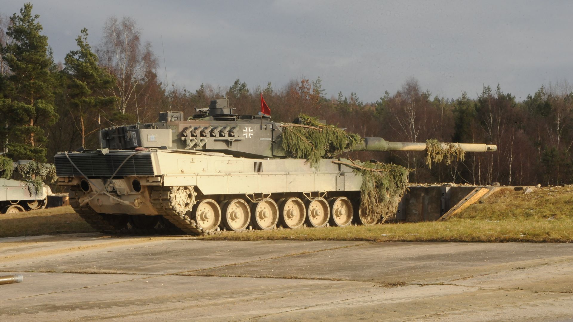 Немецкий танк Leopard 2 Немецкий танк Leopard 2 - РИА Новости, 1920, 05.09.2022