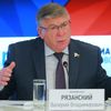 Председатель Комитета Совета Федерации по социальной политике Валерий Рязанский на пресс-конференции в ММПЦ МИА Россия сегодня. 22 мая 2018