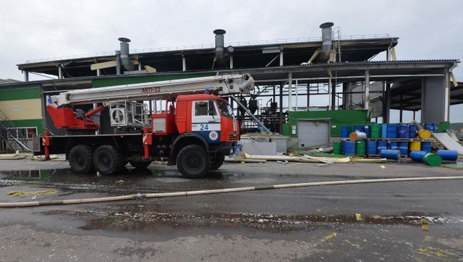 Взрыв на белорусском заводе Алкид в Минской области по производству гидроизоляционных и кровельных мастик и эмульсий. 22 мая 2018 Взрыв на белорусском заводе Алкид в Минской области по производству гидроизоляционных и кровельных мастик и эмульсий. 22 мая 2018