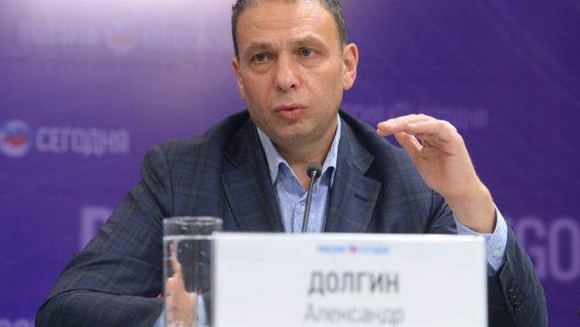 Профессор НИУ ВШЭ, председатель Совета директоров компании Urban Group Александр Долгин во время презентации нового проекта компании Urban Group и архитектора Максима Атаянца в международном мультимедийном пресс-центре МИА Россия сегодня.