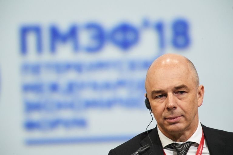 Антон Силуанов на Петербургском международном экономическом форуме. 24 мая 2018