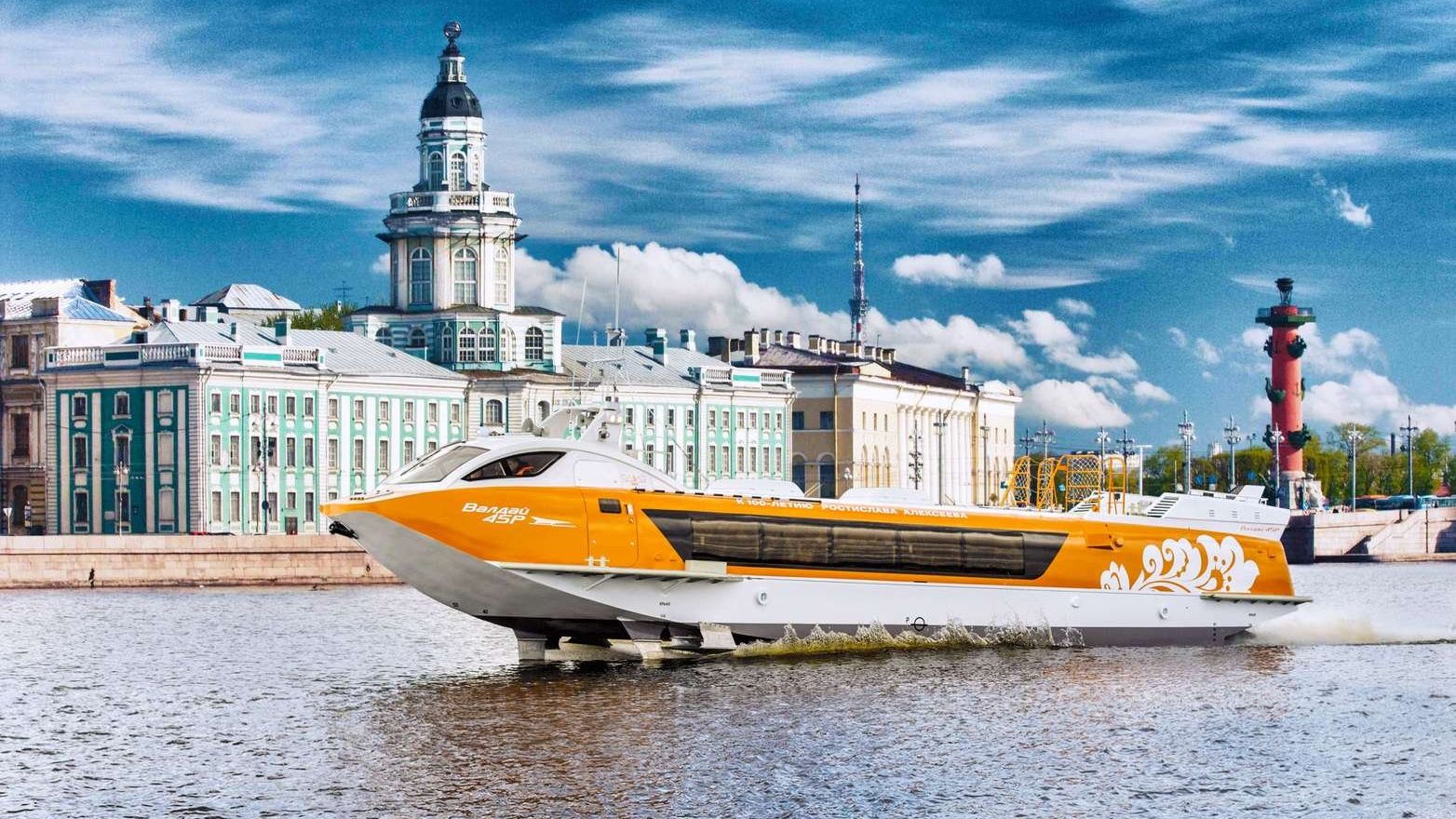 Речное судно на подводных крыльях Валдай 45Р Речное судно на подводных крыльях Валдай 45Р - РИА Новости, 1920, 03.06.2022