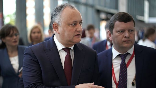 Президент Молдавии Игорь Додон, архивное фото Президент Молдавии Игорь Додон, архивное фото