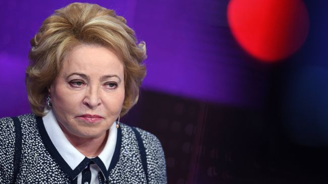 Председатель Совета Федерации РФ Валентина Матвиенко. Архивное фото