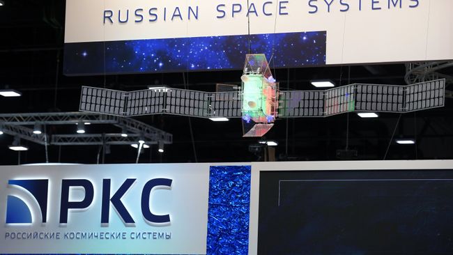 Стенд компании РКС (Российские космические системы) Стенд компании РКС (Российские космические системы)