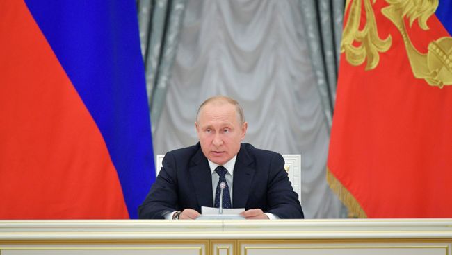 Президент РФ Владимир Путин. Архивное фото