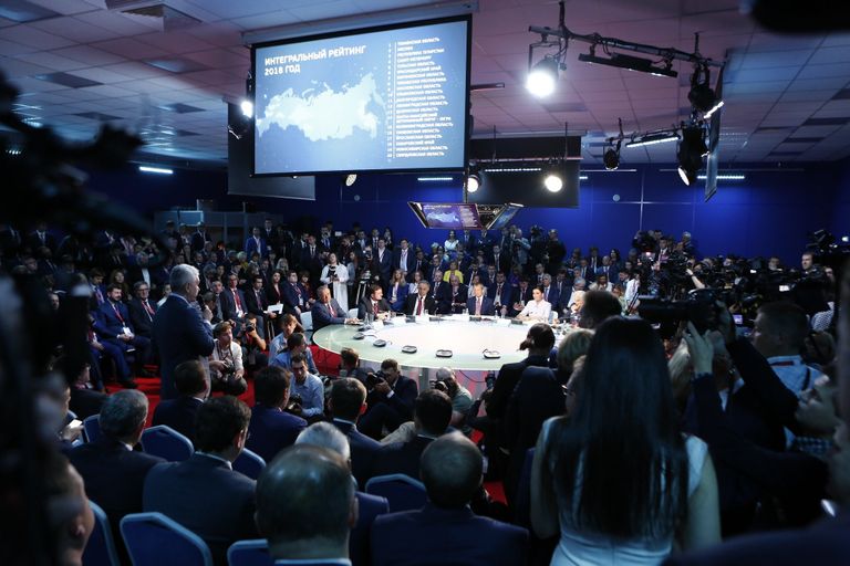 По итогам Национального рейтинга состояния инвестиционного климата в субъектах РФ, оглашенным в рамках ПМЭФ-2018, Краснодарский край впервые с 2014 года улучшил позиции и поднялся на одну строчку, заняв шестое место По итогам Национального рейтинга состояния инвестиционного климата в субъектах РФ, оглашенным в рамках ПМЭФ-2018, Краснодарский край впервые с 2014 года улучшил позиции и поднялся на одну строчку, заняв шестое место
