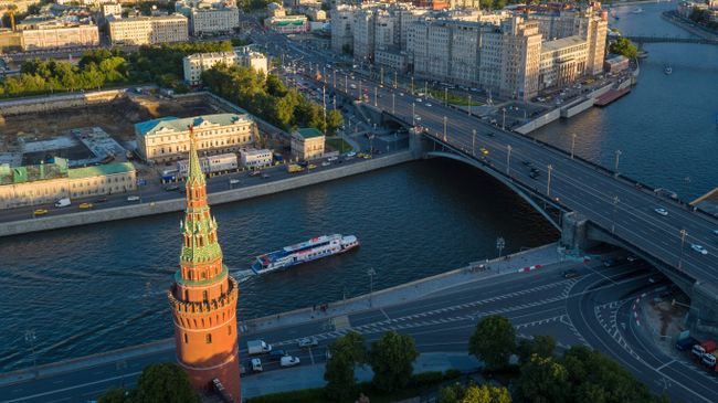 Вид на Москву