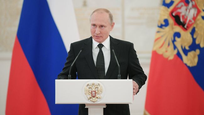 Президент РФ Владимир Путин. Архивное фото
