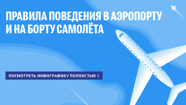 Правила поведения в аэропорту и на борту самолёта Правила поведения в аэропорту и на борту самолёта