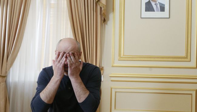 Журналист Аркадий Бабченко во время пресс-конференции в Киеве, Украина. 31 мая 2018 Журналист Аркадий Бабченко во время пресс-конференции в Киеве, Украина. 31 мая 2018