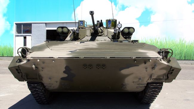 БМП-2М с комплексом вооружения Бережок БМП-2М с комплексом вооружения Бережок
