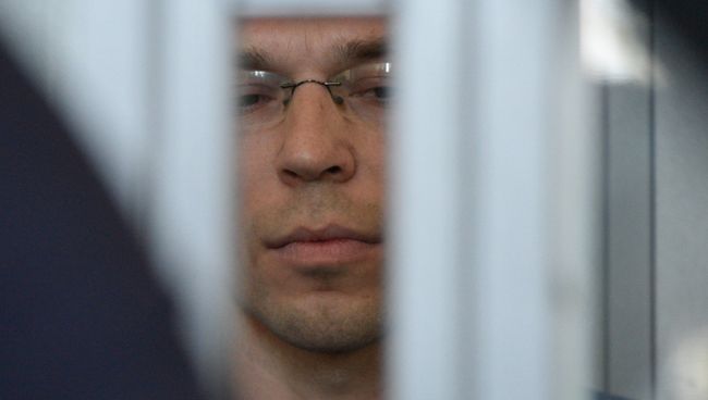 Журналист Василий Муравицкий на заседании Королёвского районного суда в Житомире. 1 июня 2018. Архивное фото Журналист Василий Муравицкий на заседании Королёвского районного суда в Житомире. 1 июня 2018. Архивное фото