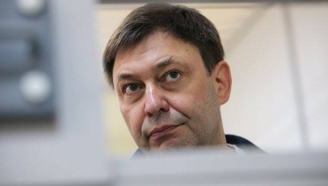Кирилл Вышинский во время рассмотрения апелляции на арест в Херсонском суде. Архивное фото Кирилл Вышинский во время рассмотрения апелляции на арест в Херсонском суде. Архивное фото