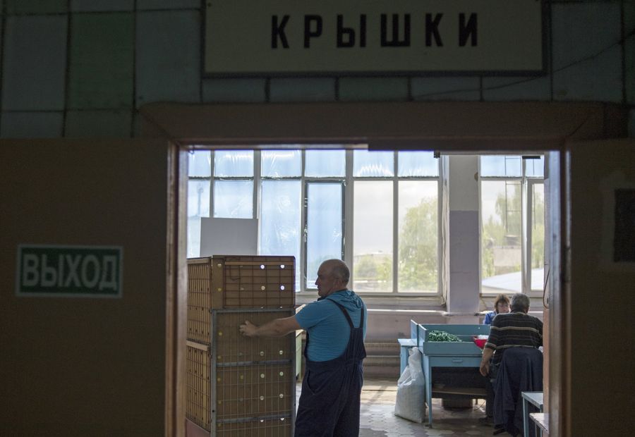 Цех слепых и слабовидящих на базе ООО Боровское предприятие РУСиНовоПак на улице Русинова в Ермолино