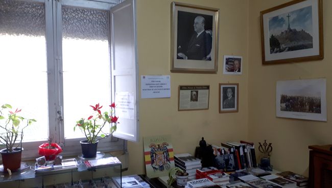 В здании фонда Франсиско Франко, Испания. Архивное фото В здании фонда Франсиско Франко, Испания. Архивное фото