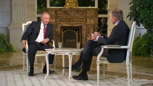Корея, Крым и фото в полуголом виде- интервью Путина австрийскому телеканалу ORF