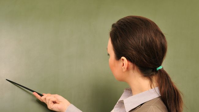 Учитель с указкой Учитель с указкой