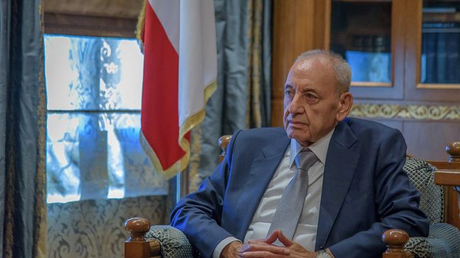 Спикер парламента Ливана Набих Берри. Архивное фото Спикер парламента Ливана Набих Берри. Архивное фото