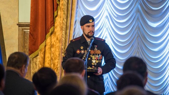 Командир батальона Спарта ДНР Владимир Жога Командир батальона Спарта ДНР Владимир Жога