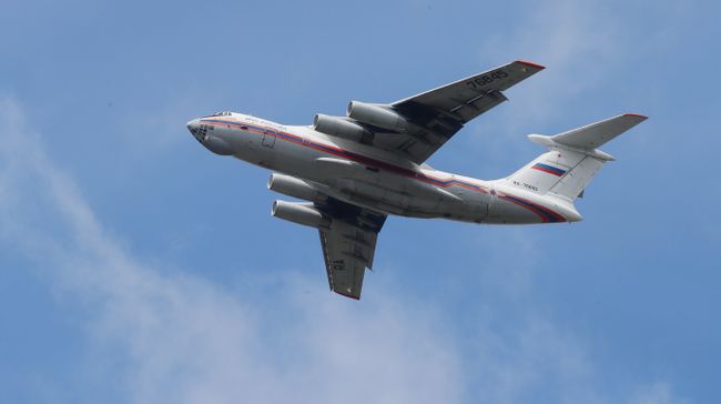 Самолет МЧС РФ ИЛ-76ТД Самолет МЧС РФ ИЛ-76ТД