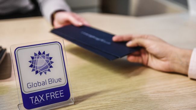 Символика оператора системы tax free компании Global Blue Символика оператора системы tax free компании Global Blue