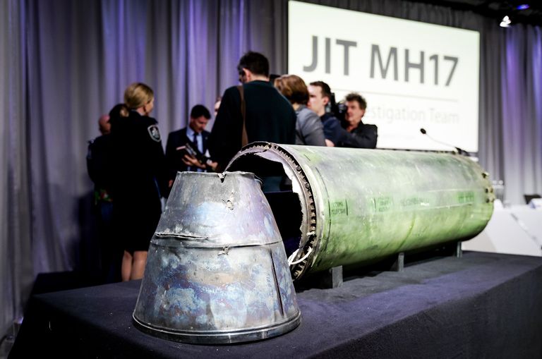 Объединенная следственная группа (JIT) во время презентации предварительных выводов. 24 мая 2018 Объединенная следственная группа (JIT) во время презентации предварительных выводов. 24 мая 2018