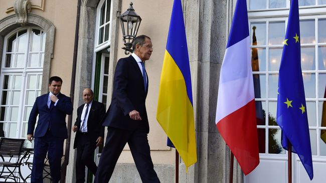 Министр иностранных дел России Сергей Лавров на встрече глав МИД нормандской четверки в Берлине. 11 июня 2018 Министр иностранных дел России Сергей Лавров на встрече глав МИД нормандской четверки в Берлине. 11 июня 2018